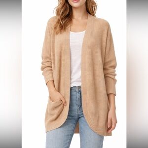 Moral Fiber Tan Women's Cardigan